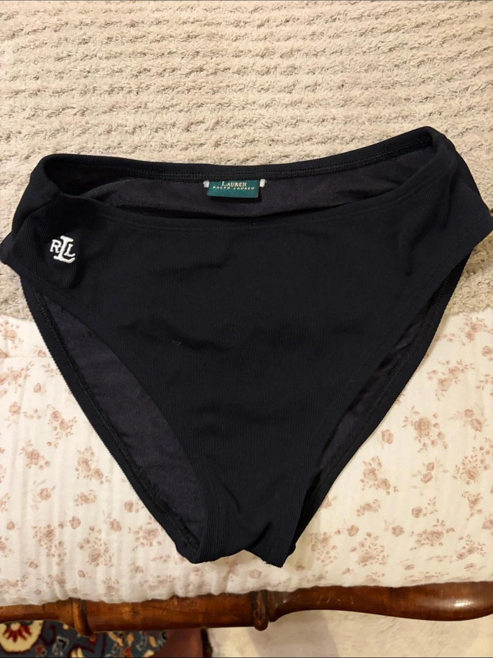 Lauren Ralph Lauren Black Women's Bikini Bottoms
